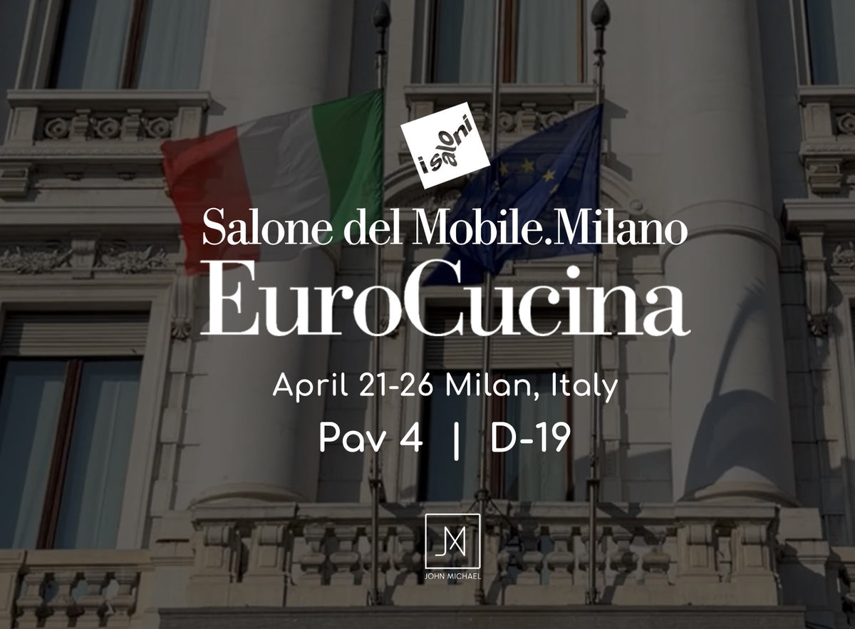 John Michael Studio debut at Euro Cucina at Salone del Mobile.Milano
