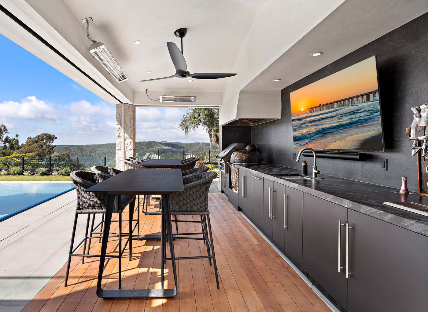 Luxury Outdoor Kitchens 12 Covered Outdoor Kitchens Perfect For Summer